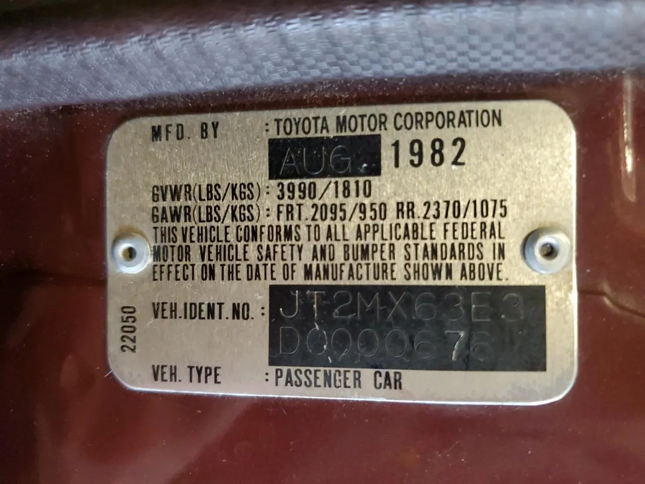 1983 Toyota CRESSIDA LUXURY