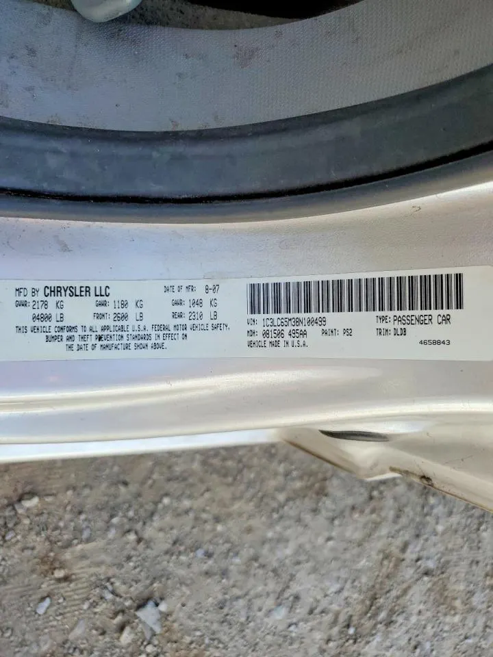 2008 Chrysler Sebring Limited