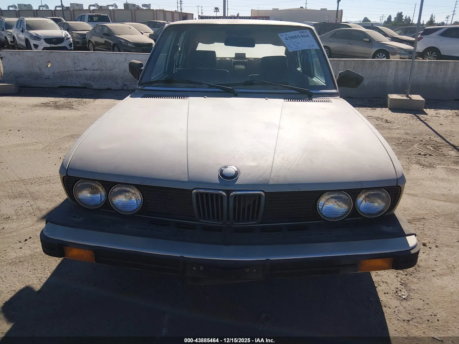 1986 BMW 528 - 533 - 633 - 733 528E