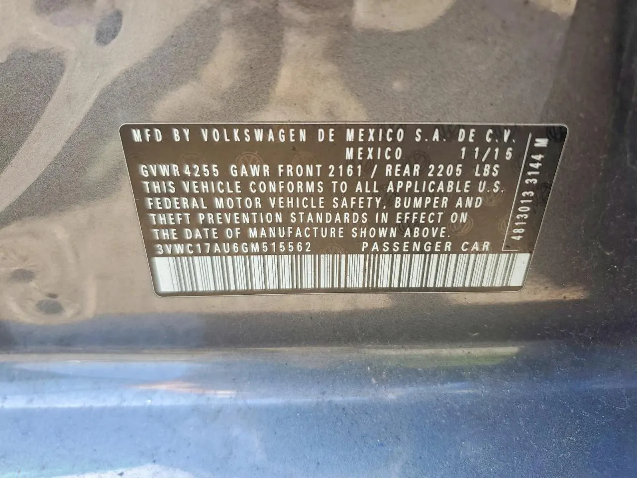 2016 Volkswagen Golf SportWagen TSI S