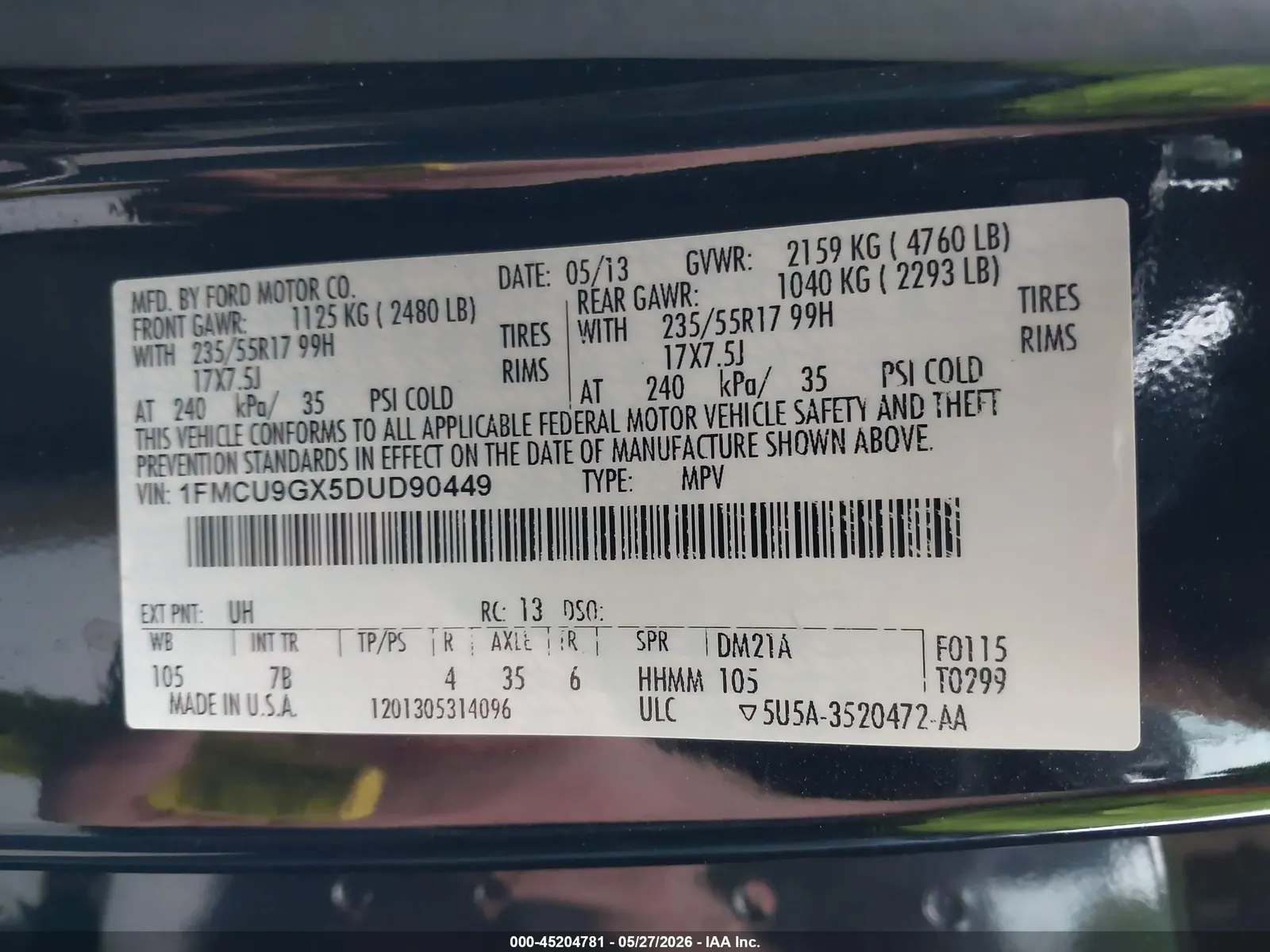 2013 Ford Escape SE