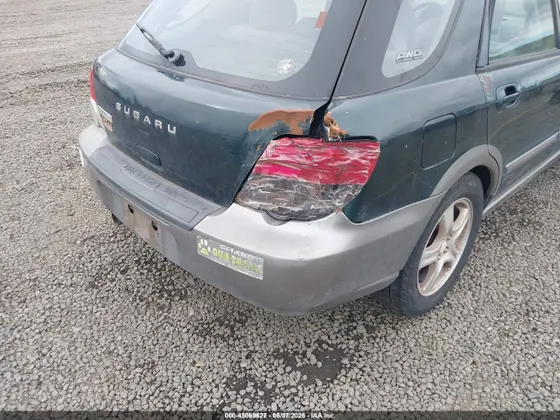 2004 Subaru Impreza Wagon (Natl) Outback Sport