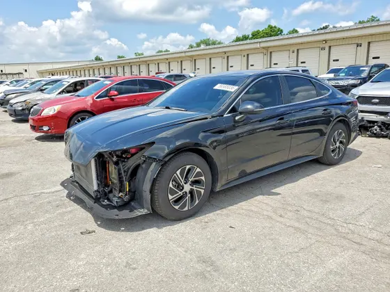 2022 Hyundai Sonata Hybrid Blue
