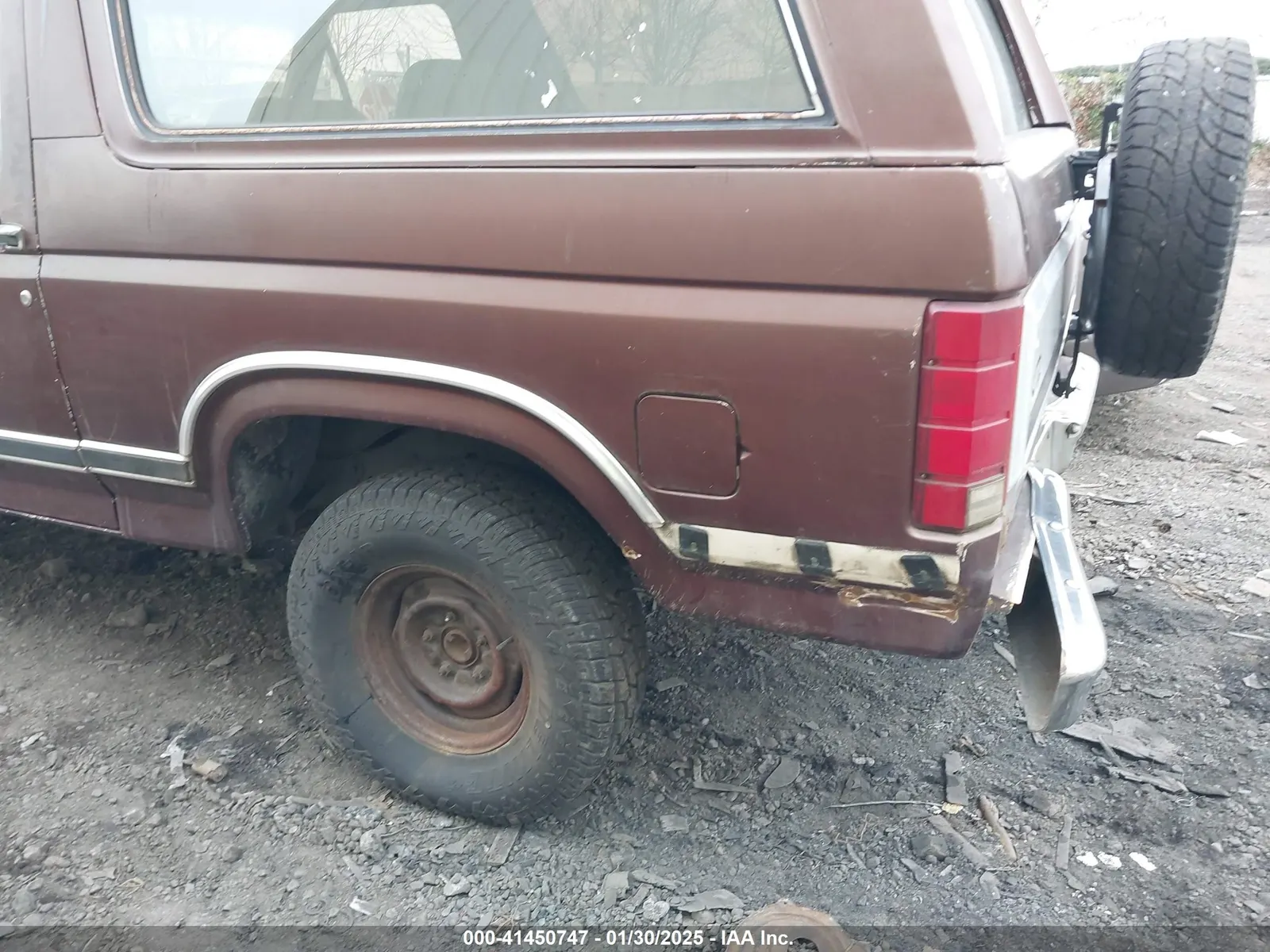 1986 Ford Bronco 4WD Custom
