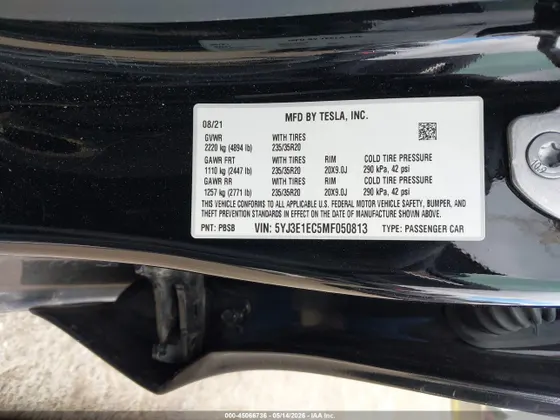2021 Tesla Model 3 Performance