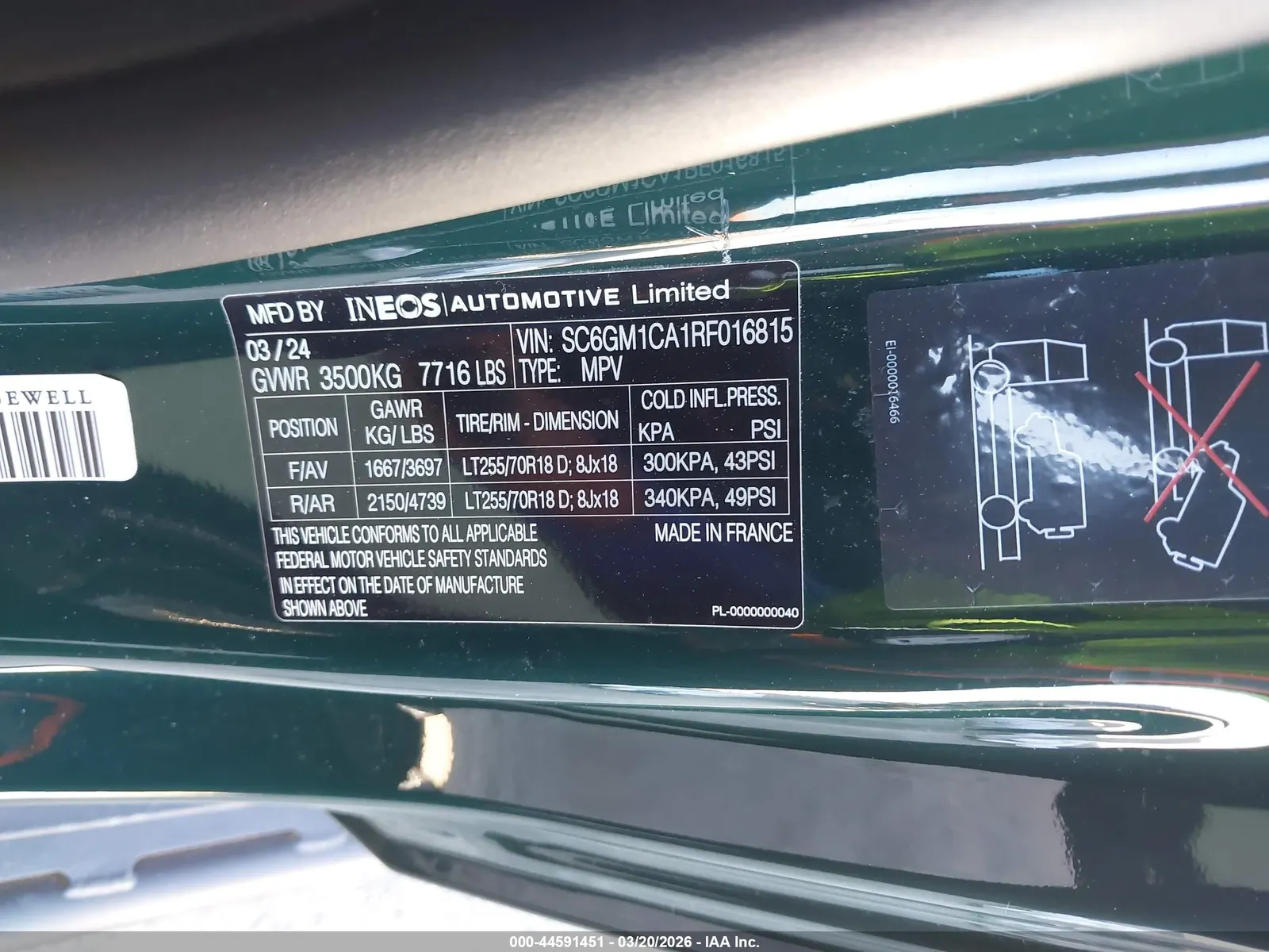 2024 INEOS Grenadier Station Wagon FIELDMASTER EDITION/TRIALMASTER EDITION