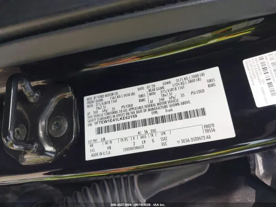 2020 Ford F-150 LARIAT