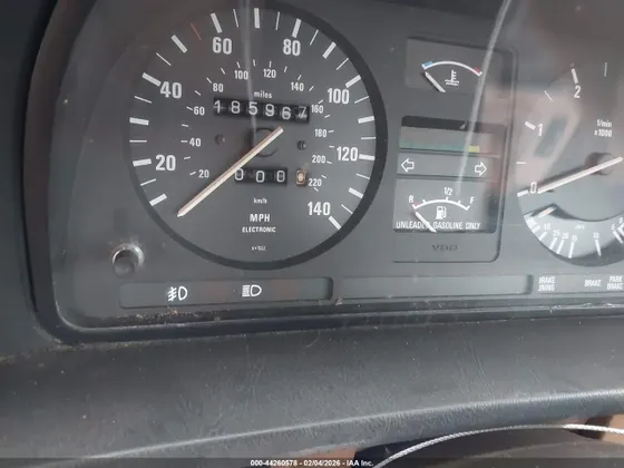 1986 BMW 528 - 533 - 633 - 733 528E