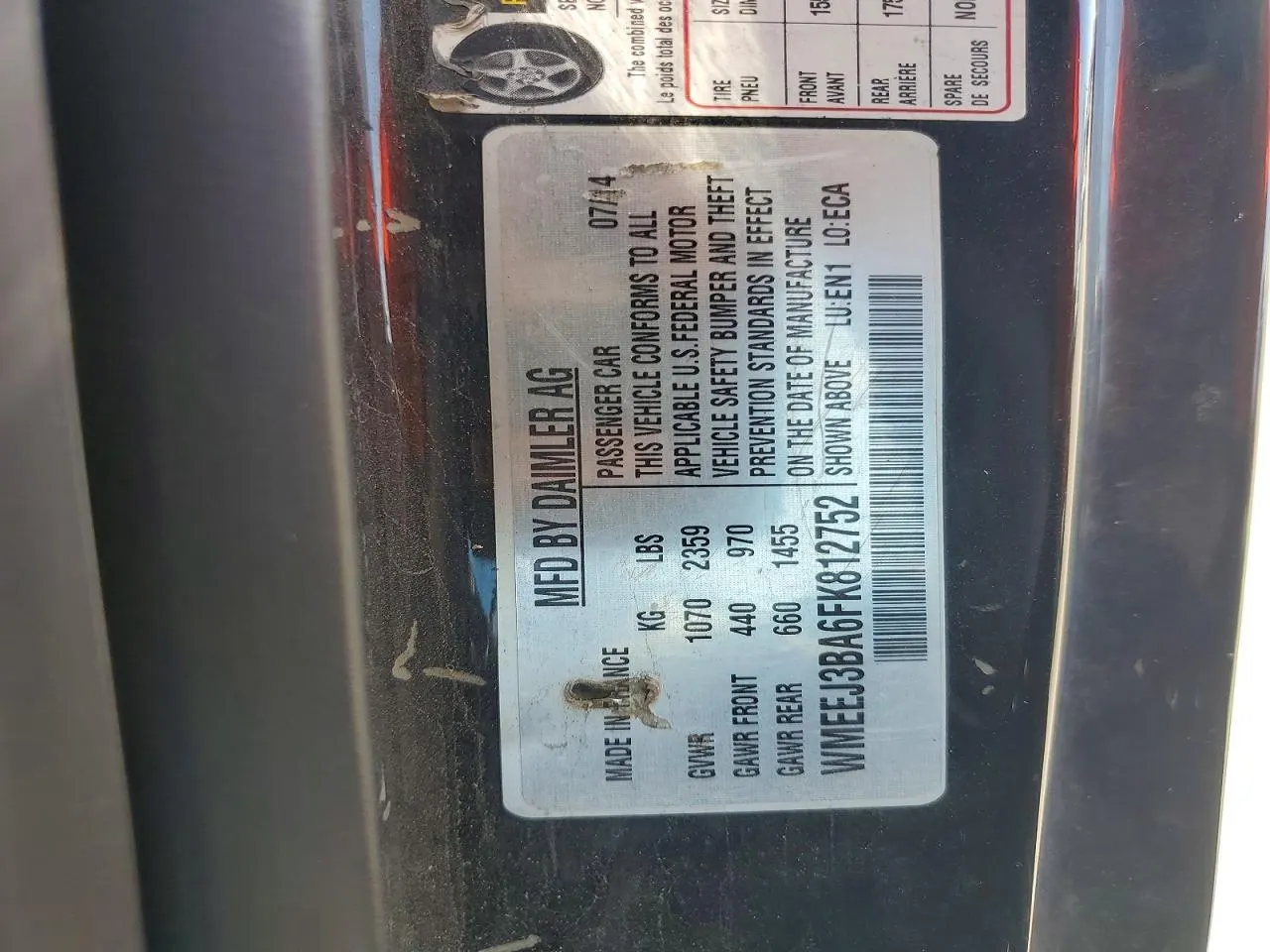 2015 smart fortwo Passion