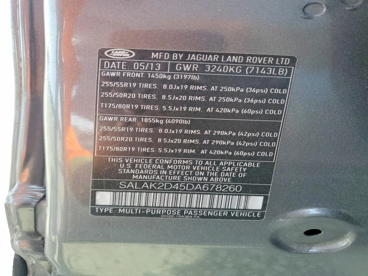 2013 Land Rover LR4 LUX