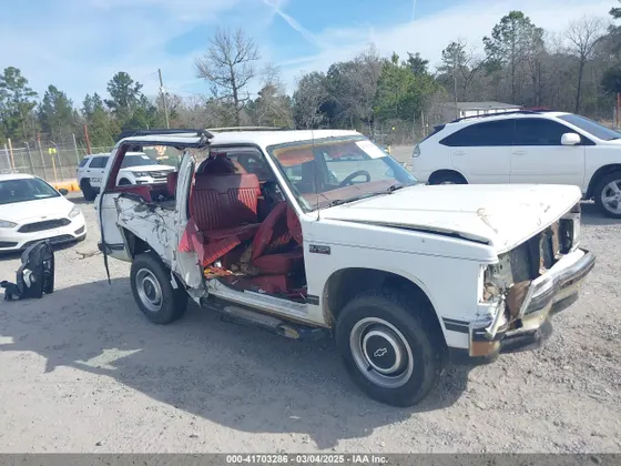 1985 Chevrolet Blazer S10