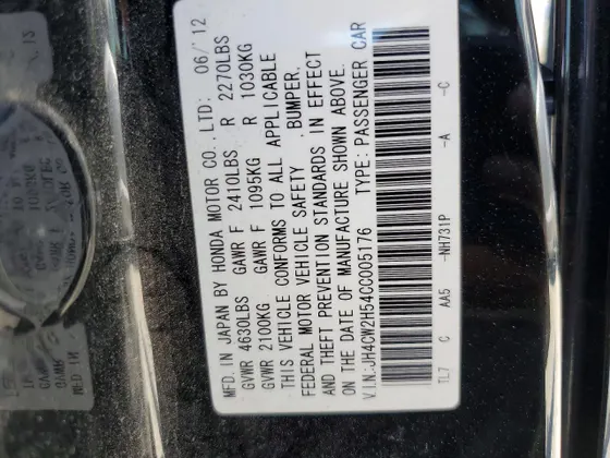 2012 Acura TSX Sport Wagon TSX