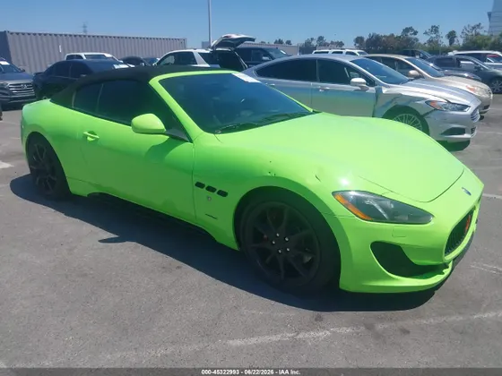 2014 Maserati GranTurismo Convertible Sport