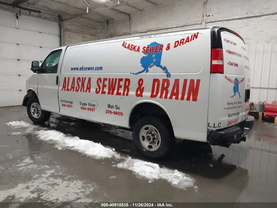 2022 GMC SAVANA CARGO RWD 3500 EXTENDED WHEELBASE WORK VAN