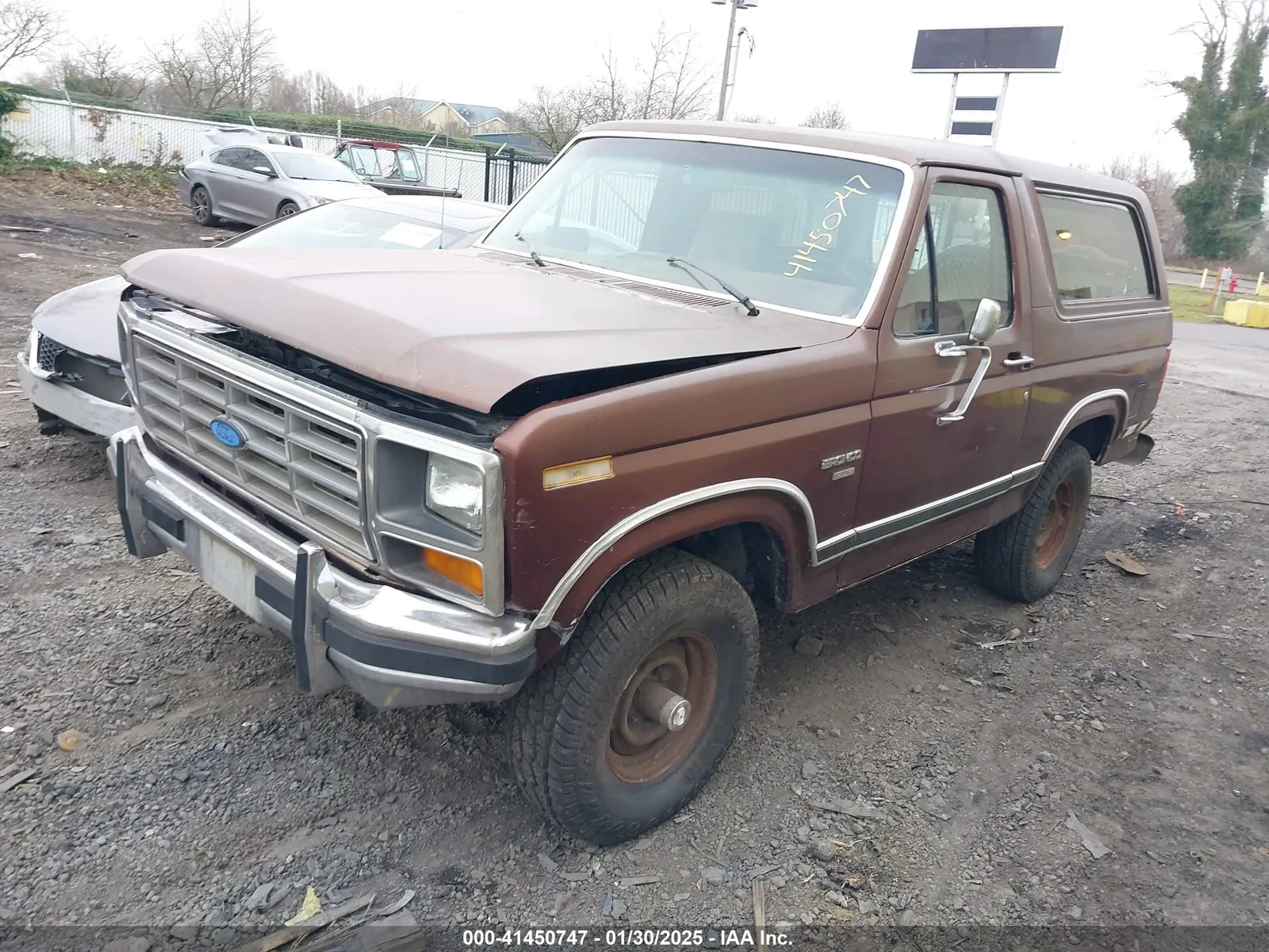 1986 Ford Bronco 4WD Custom