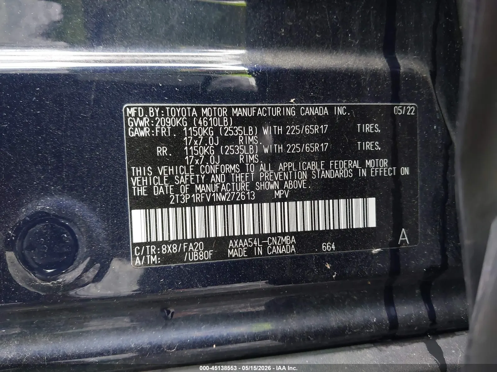 2022 Toyota RAV4 XLE