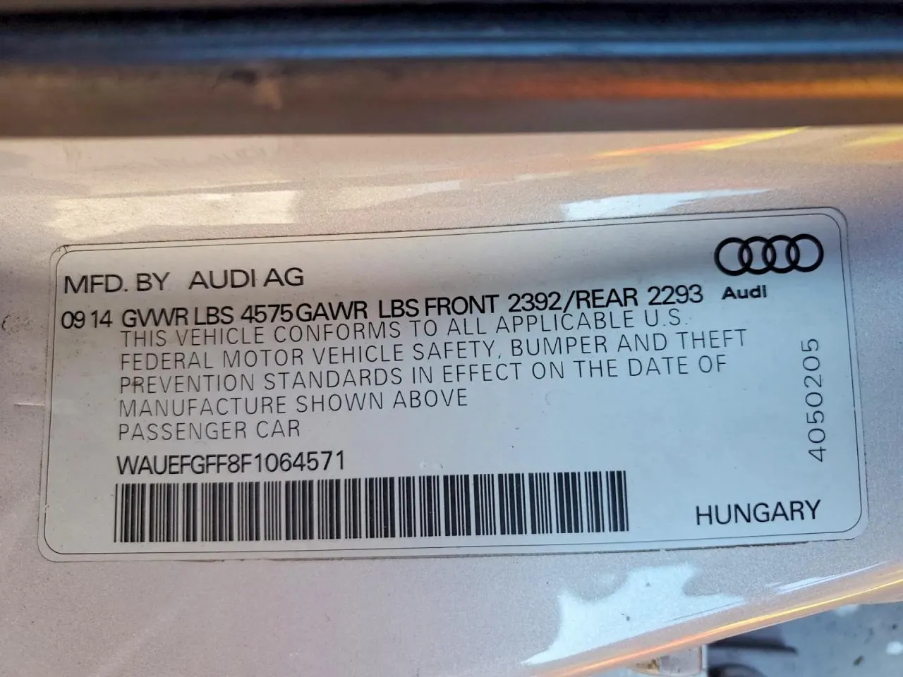 2015 Audi A3 2.0T Premium Plus