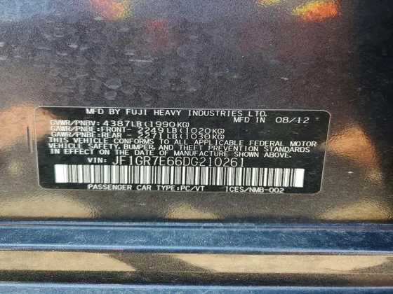 2013 Subaru Impreza Wagon WRX WRX Premium