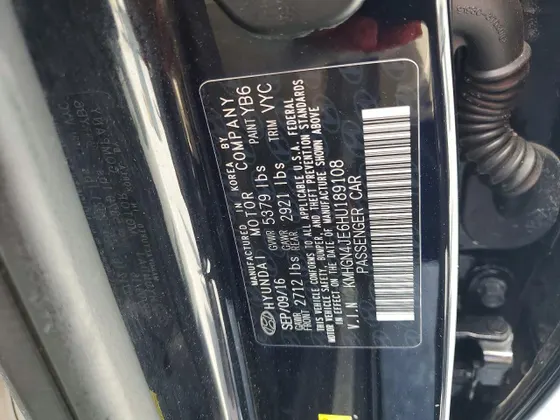 2017 Genesis G80 3.8L