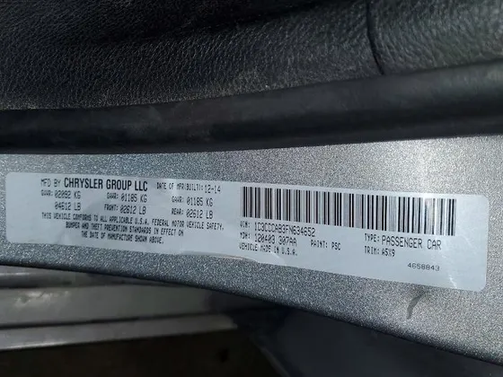 2015 Chrysler 200 Limited
