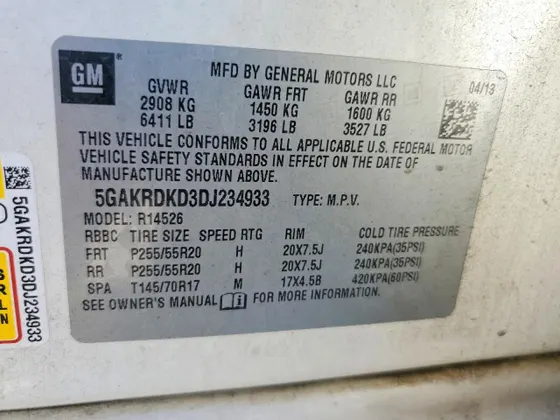 2013 Buick Enclave Premium