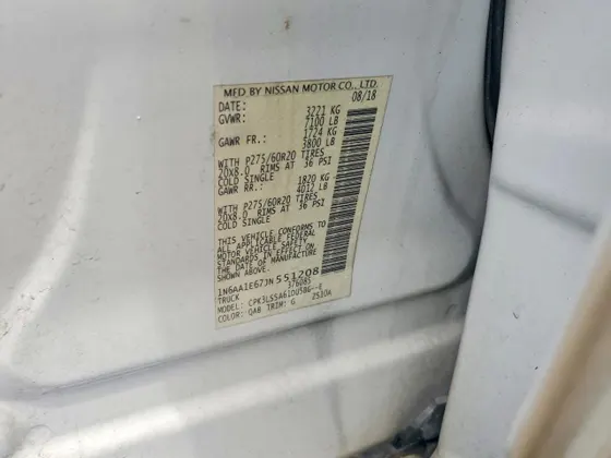 2018 Nissan Titan SL