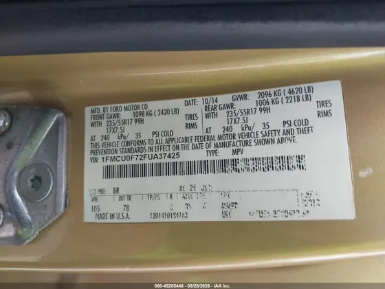 2015 Ford Escape S