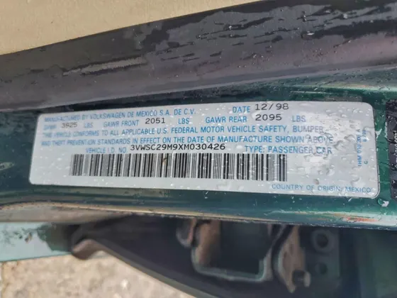 1999 Volkswagen Jetta GLS