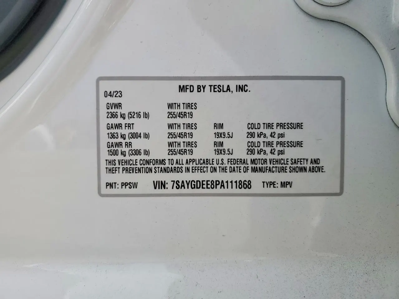 2023 Tesla Model Y Long Range
