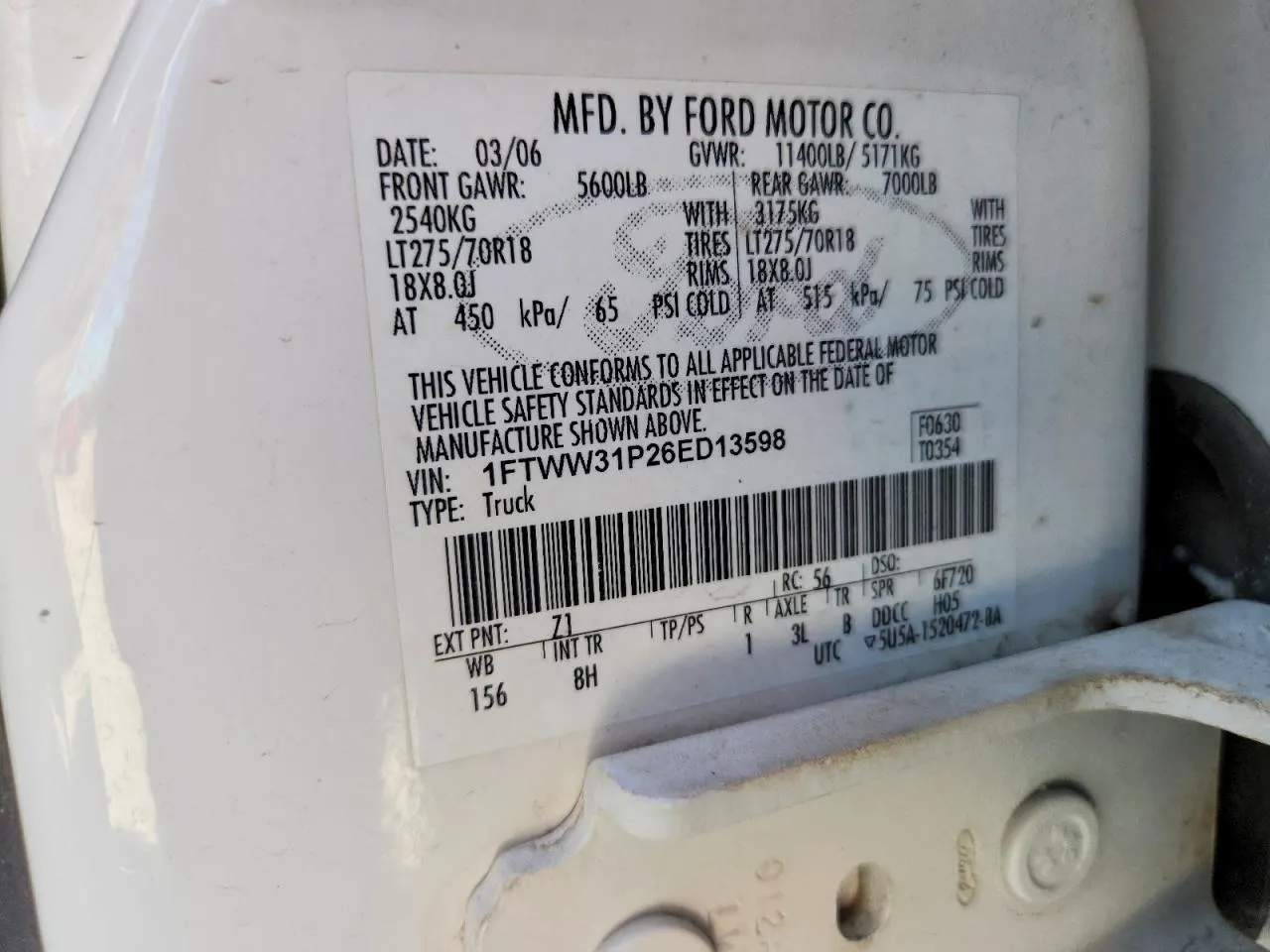 2006 Ford Super Duty F-350 SRW XL