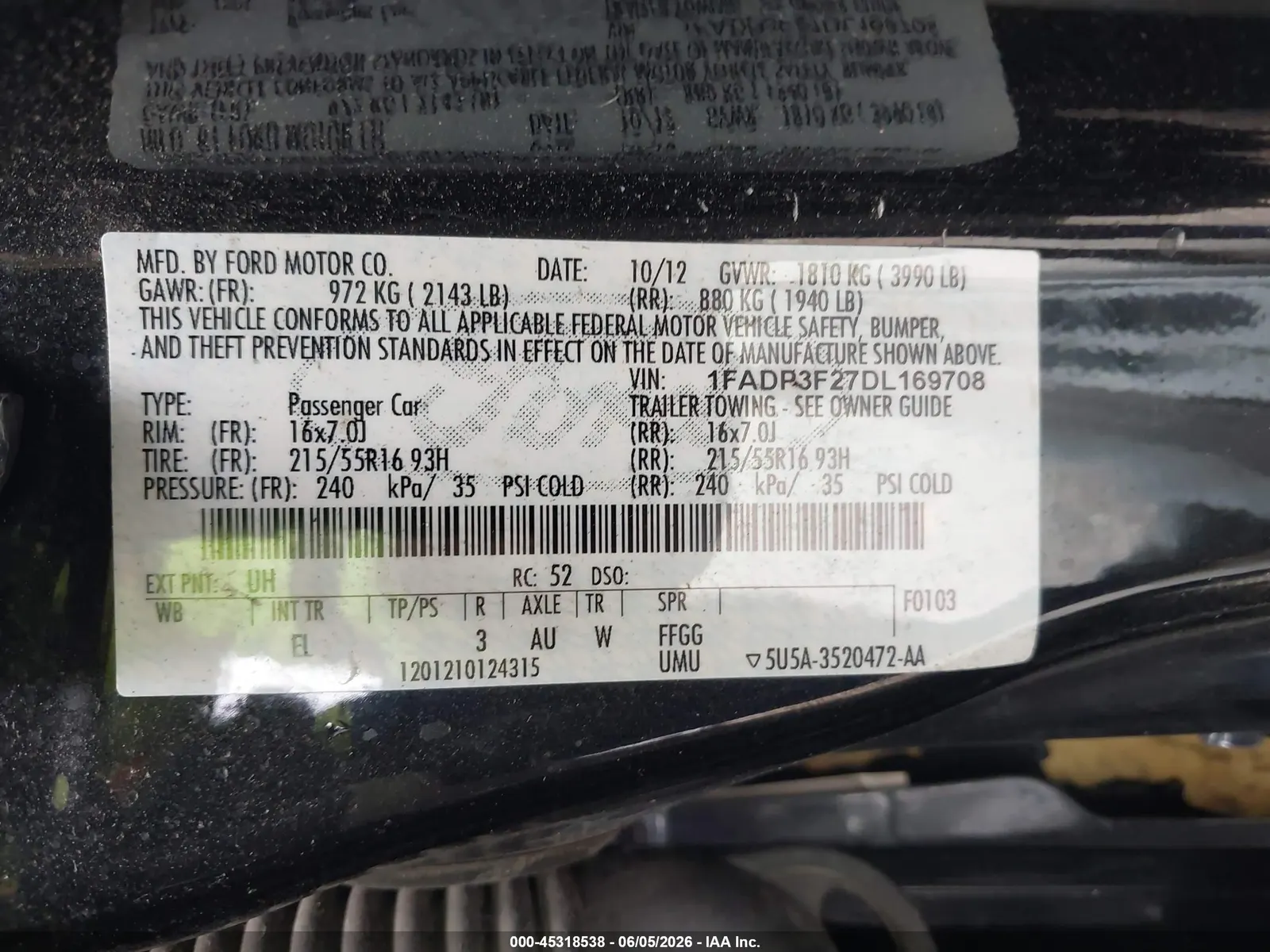 2013 Ford Focus SE