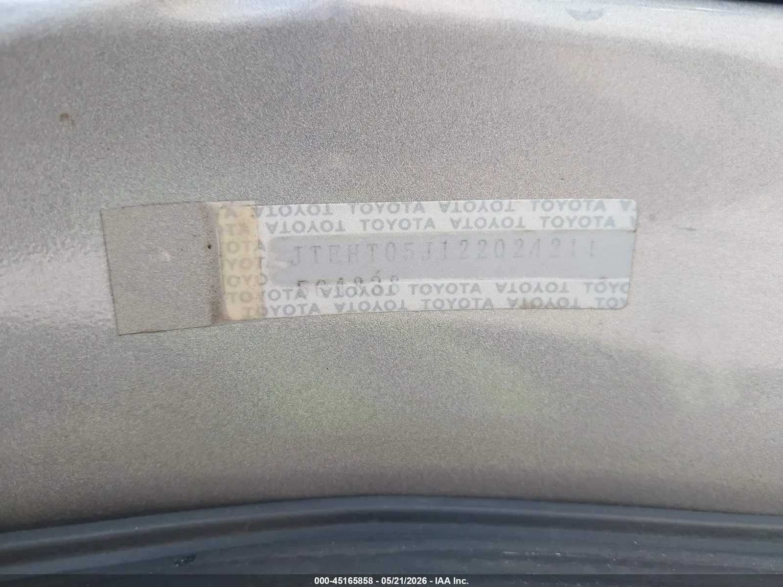 2002 Toyota Land Cruiser