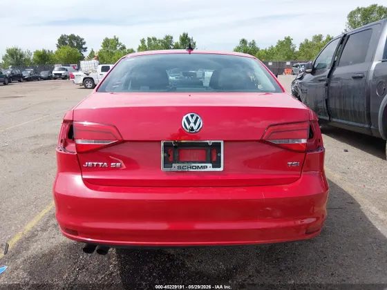 2015 Volkswagen Jetta Sedan 1.8T SE
