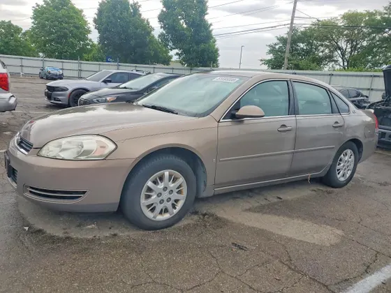 2007 Chevrolet Impala Police Pkg Unmarked Police Pkg 9C3