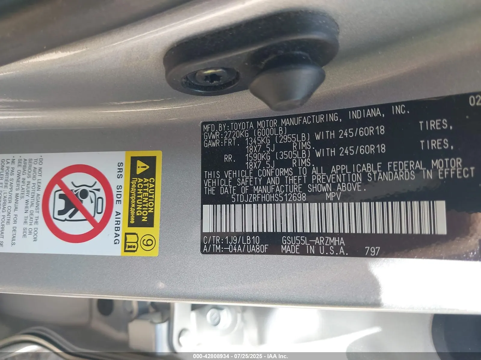 2017 Toyota Highlander XLE