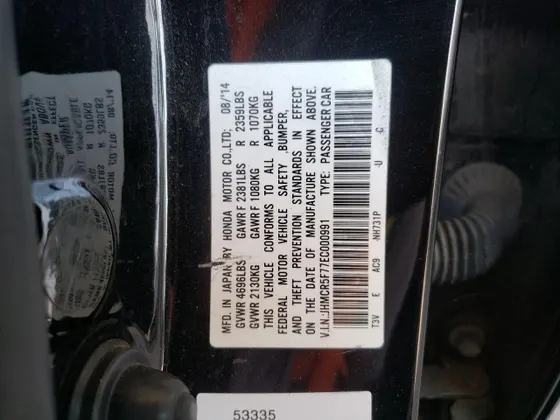 2014 Honda Accord Plug-in Hybrid PLUG-IN HYBRID