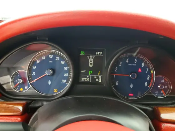 2012 Maserati GranTurismo Convertible Sport