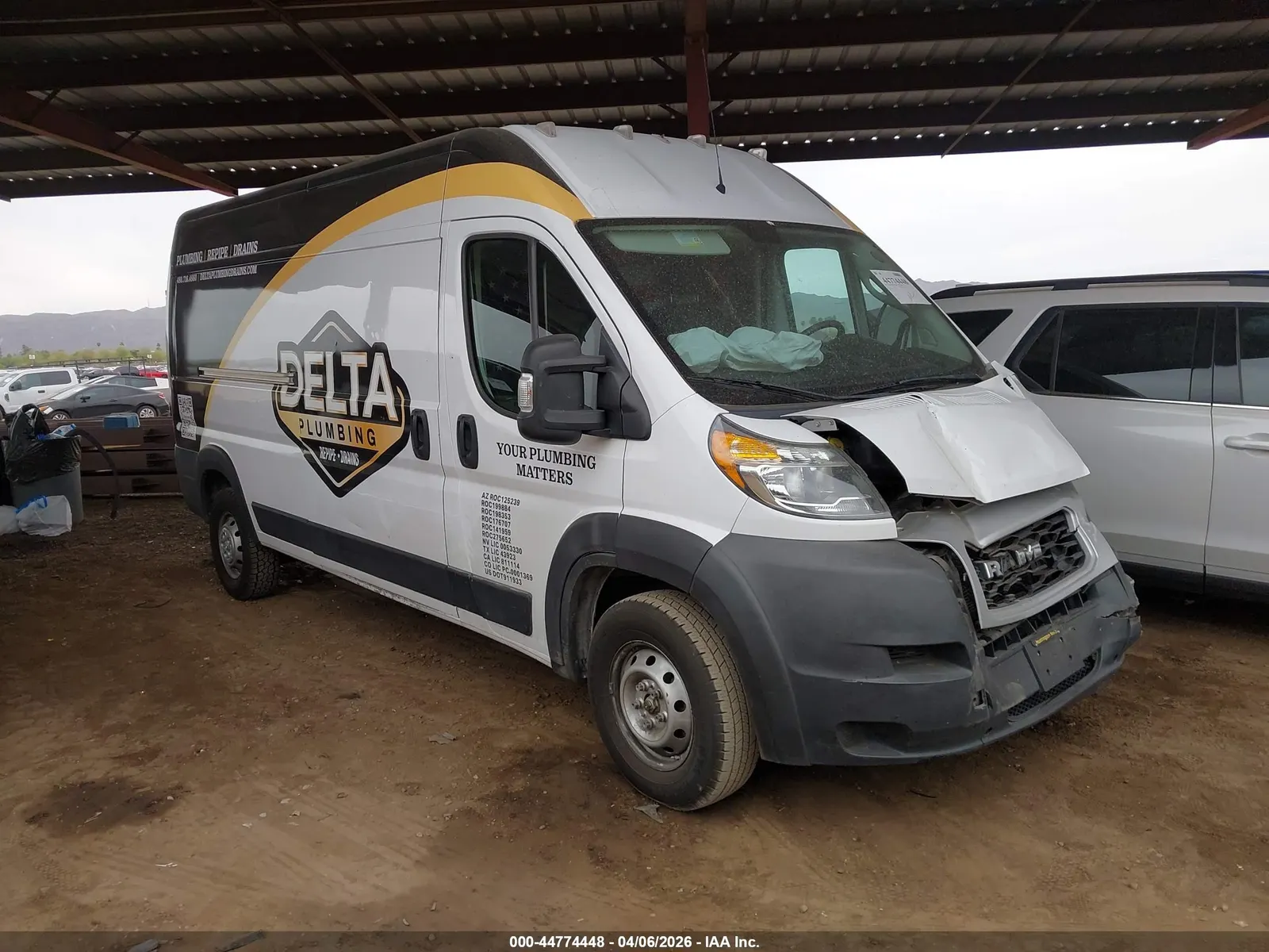 2021 Ram ProMaster HIGH ROOF 159 WB