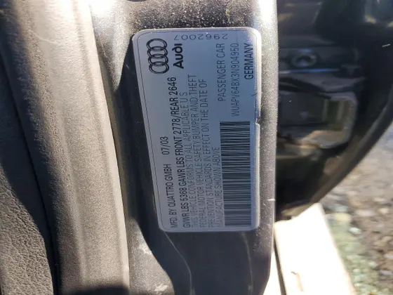 2003 Audi RS 6 RS6