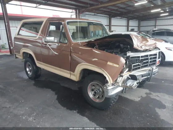 1986 Ford Bronco 4WD Custom
