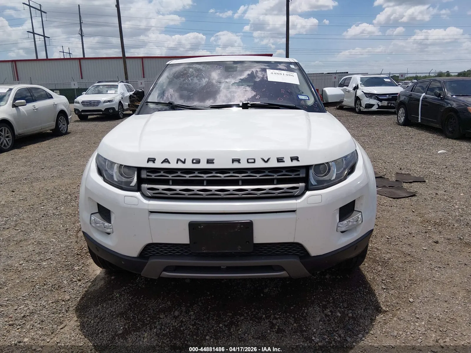 2012 Land Rover Range Rover Evoque Pure Premium