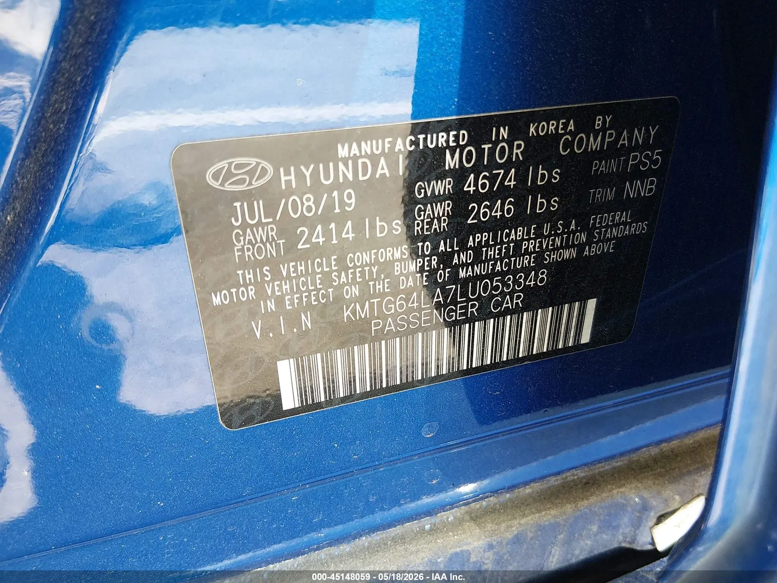 2020 Genesis G70 2.0T