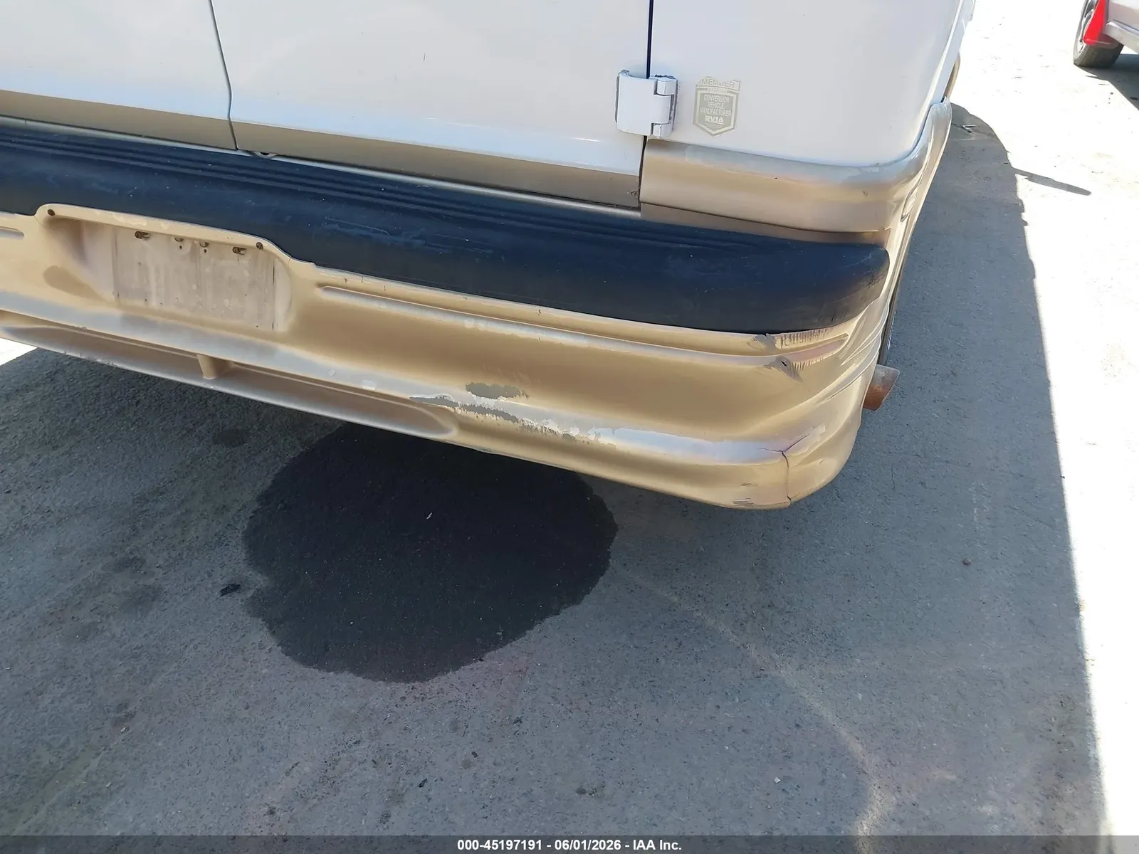 2001 Dodge Ram Van CONVERSION