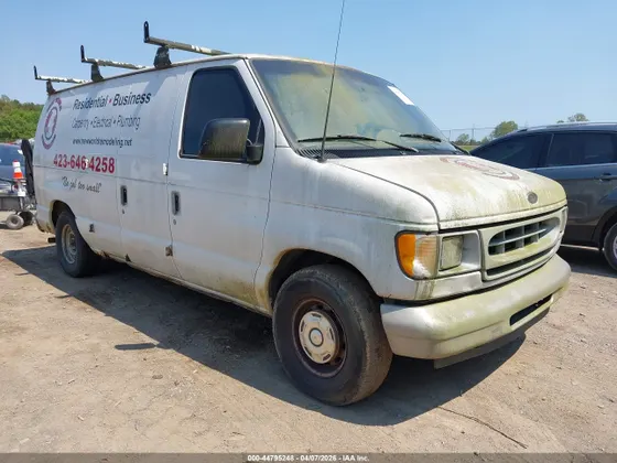 2002 Ford Econoline Cargo Van COMMERCIAL/RECREATIONAL
