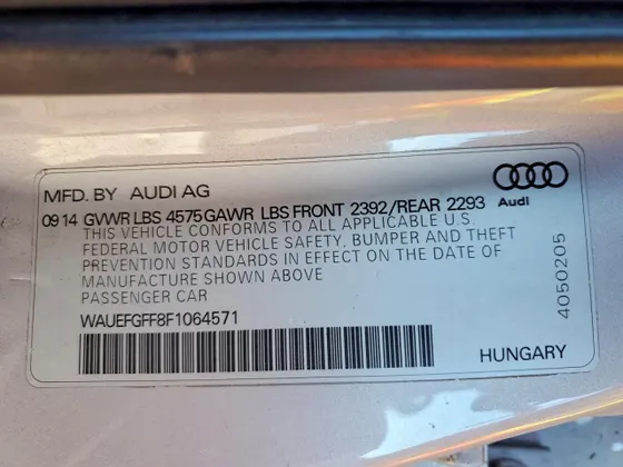 2015 Audi A3 2.0T Premium Plus