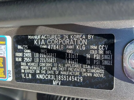 2025 Kia Niro EV Wind