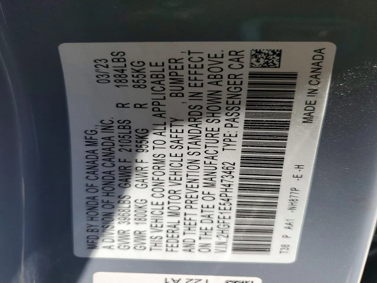 2023 Honda Civic Si CIVIC