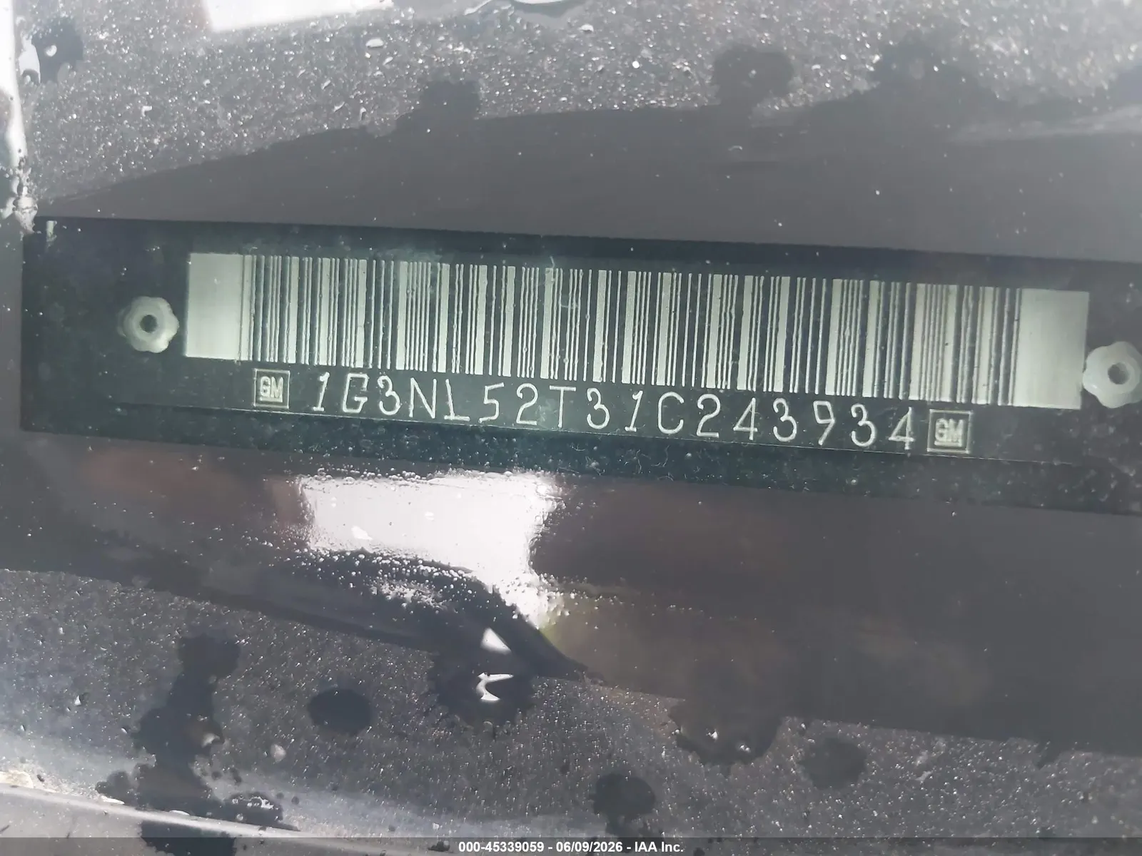 2001 Oldsmobile Alero GL2