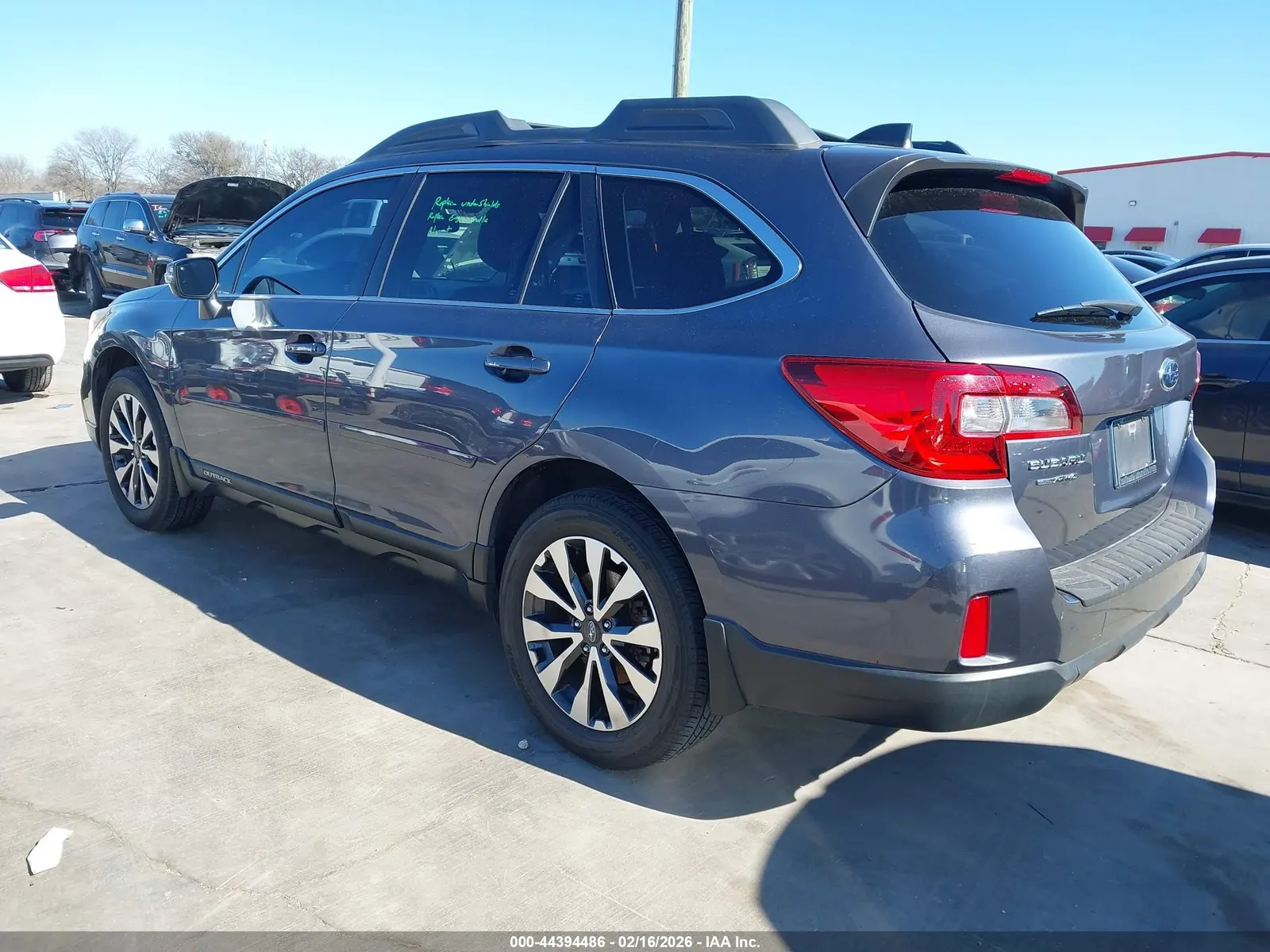 2016 Subaru Outback 2.5i Limited