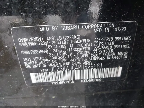 2023 Subaru Forester Sport